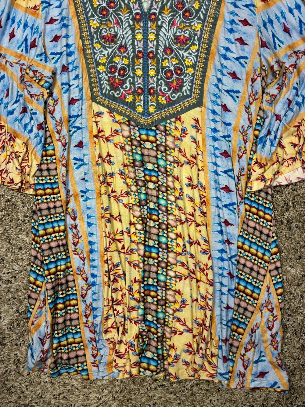 Soft Surroundings Fifi Embroidered Tunic Top - Picture 4 of 11